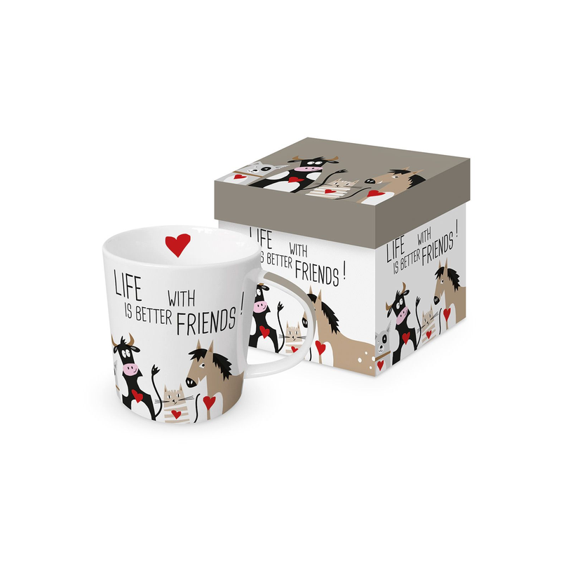 Przyjaciele Kubek Porcelanowy w...