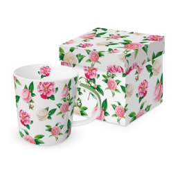 Róże Kubek Porcelanowy w...