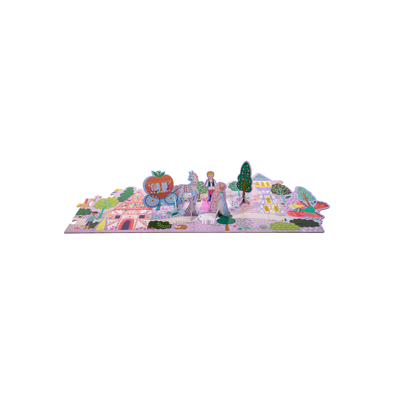 Bajkowy Świat Puzzle 60 elementów