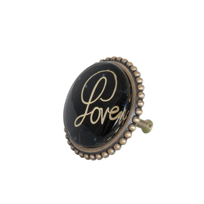 Gałka z napisem LOVE (fi5cm)