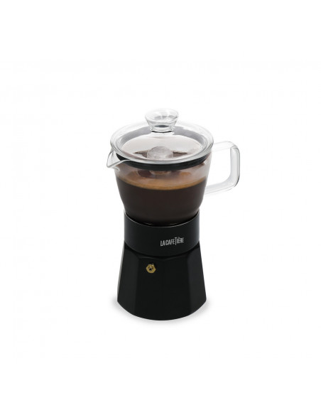 La Cafetiere Szklana Kawiarka Verona Czarna, 290 ml