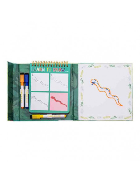 Dżungla Zestaw do Nauki Rysowania dla Dzieci