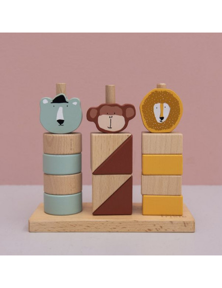 Zwierzęta Drewniana Układanka