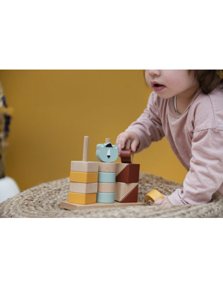 Zwierzęta Drewniana Układanka