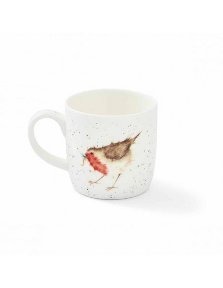 Ptaszek Rudzik Kubek Porcelanowy 310 ml