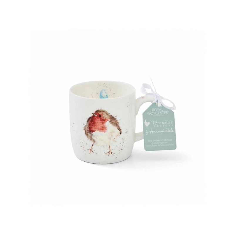 Ptaszek Rudzik Kubek Porcelanowy 310 ml
