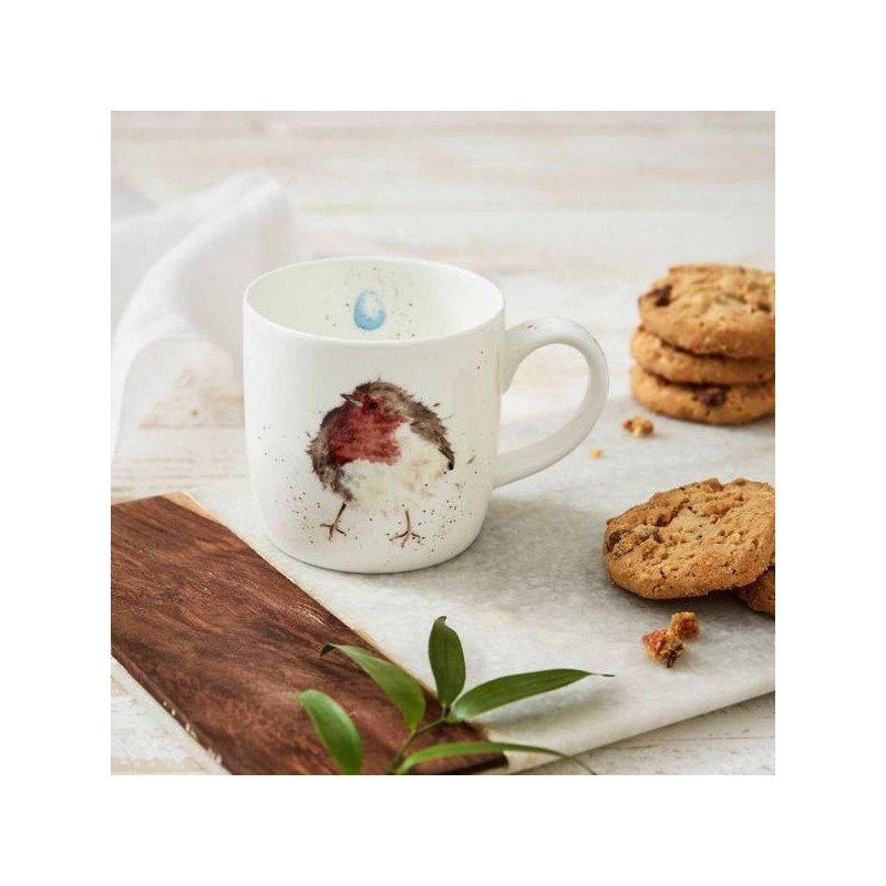 Ptaszek Rudzik Kubek Porcelanowy 310 ml