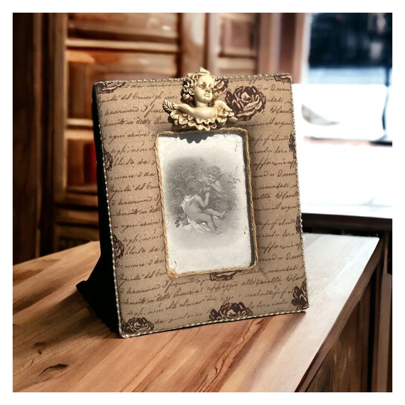 Ramka Stojąca Barokowy Cherubinek 