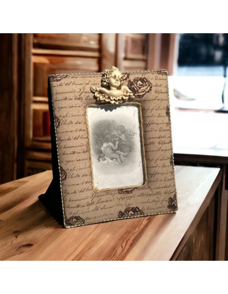 Ramka Stojąca Barokowy Cherubinek 