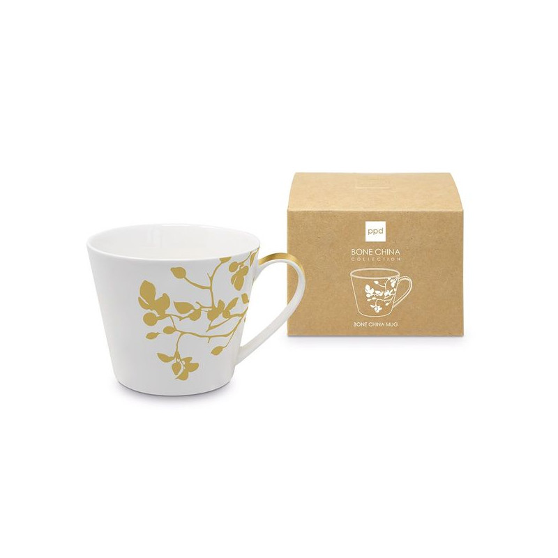 Czyste Złoto Kubek Porcelanowy 400 ml