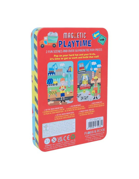 Na Budowie Magnetyczna Układanka w Pudełku  