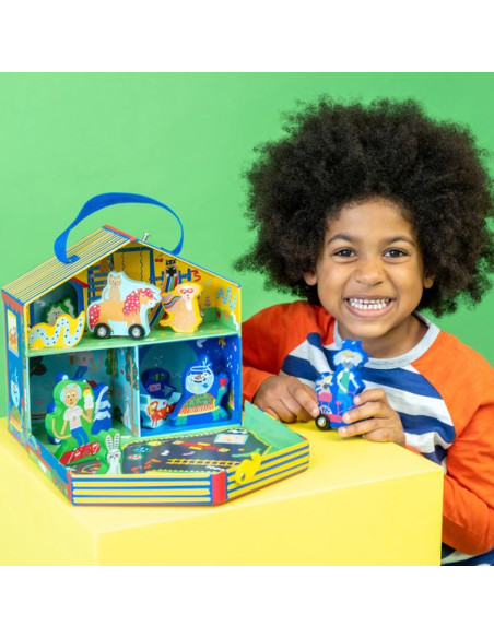 Zwierzaki Zestaw Wesoły Domek 12 figurek