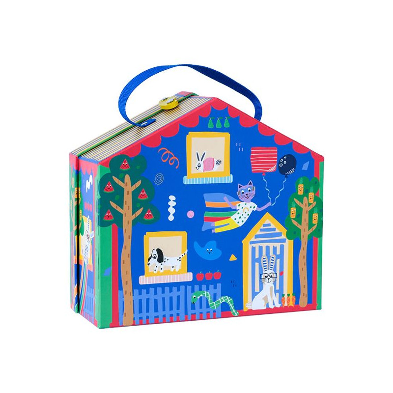 Zwierzaki Zestaw Wesoły Domek 12 figurek