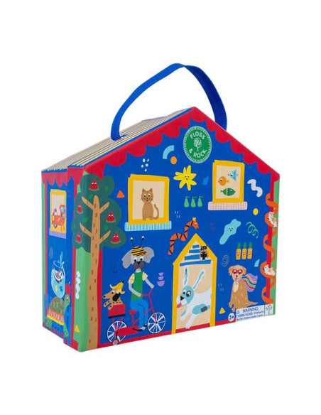 Zwierzaki Zestaw Wesoły Domek 12 figurek