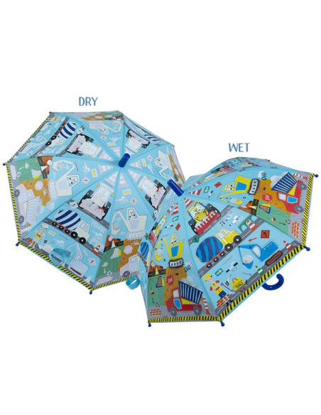 Na Budowie Parasolka Zmieniająca Kolory