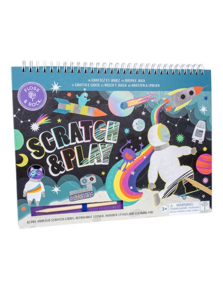 Kosmos Zdrapywanka z Rysikiem 