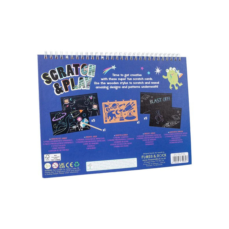 Kosmos Zdrapywanka z Rysikiem 