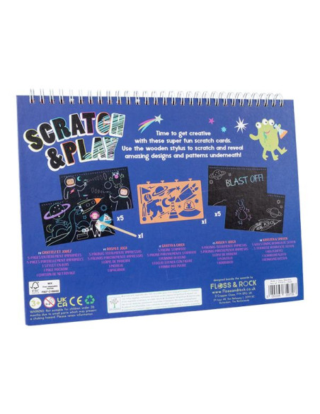 Kosmos Zdrapywanka z Rysikiem 