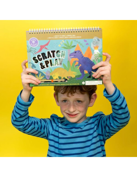 Dinozaury Zdrapywanka z Rysikiem 