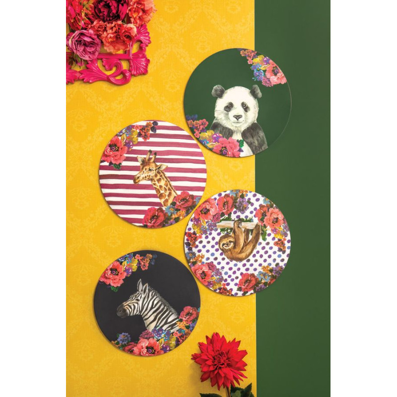 Mikasa Safari Podkładki Okrągłe 4 szt