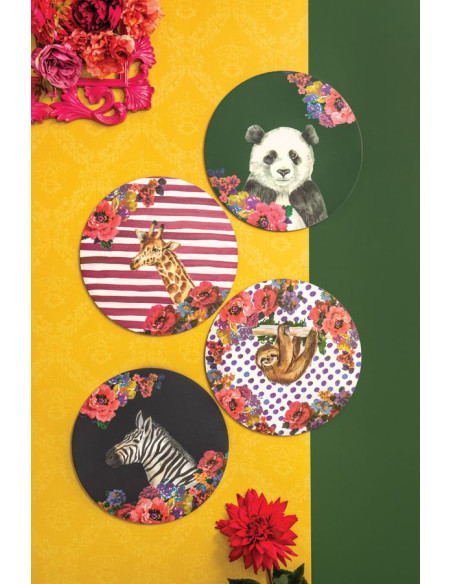 Mikasa Safari Podkładki Okrągłe 4 szt