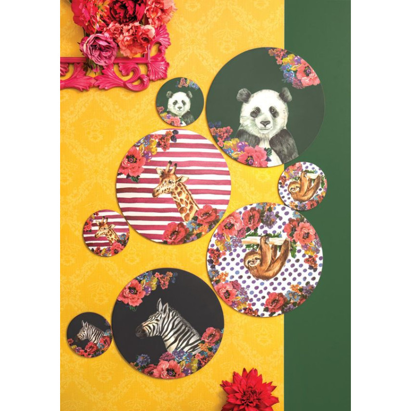 Mikasa Safari Podkładki Okrągłe 4 szt