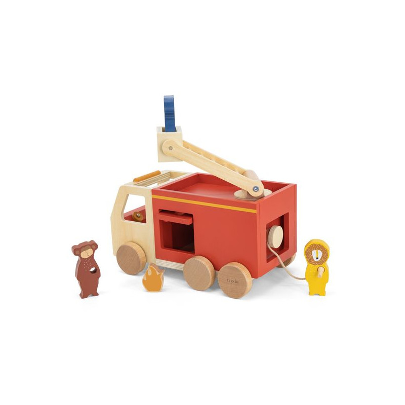 Wóz Strażacki Drewniany 