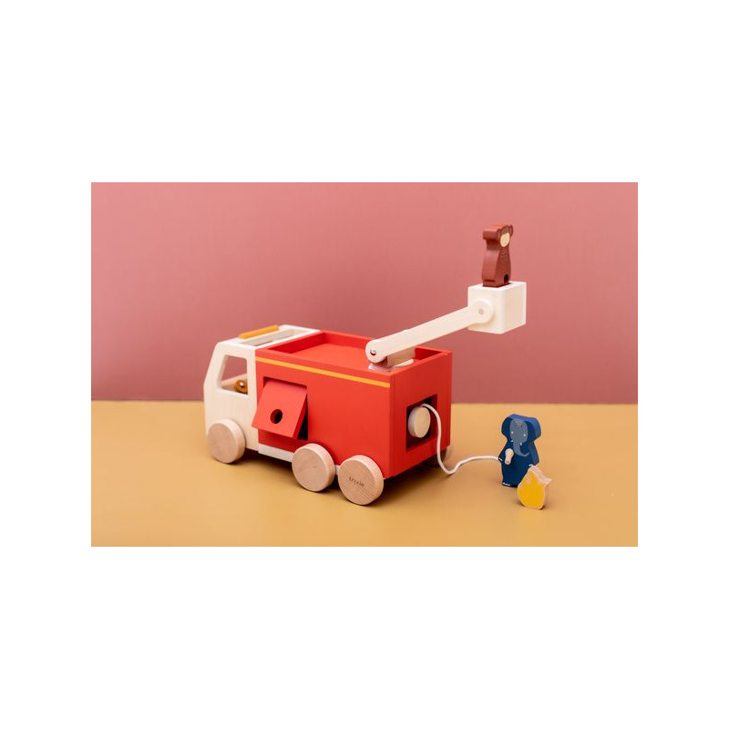 Wóz Strażacki Drewniany 