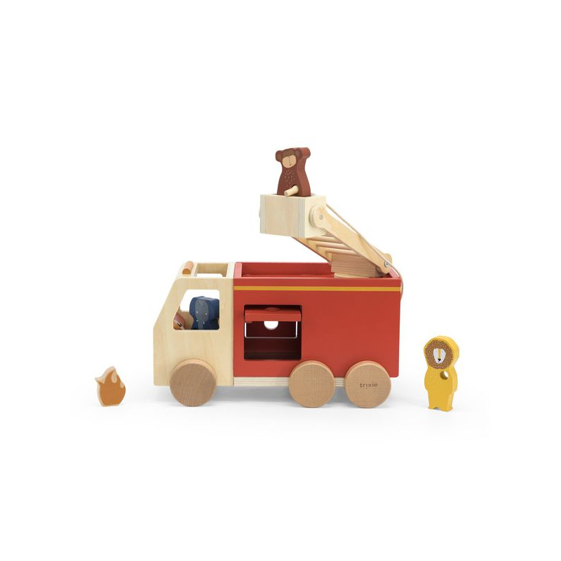 Wóz Strażacki Drewniany 