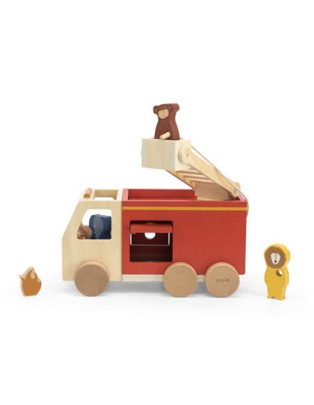 Wóz Strażacki Drewniany 