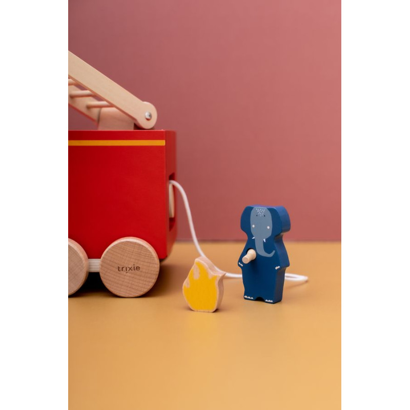 Wóz Strażacki Drewniany 