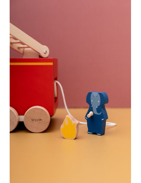 Wóz Strażacki Drewniany 