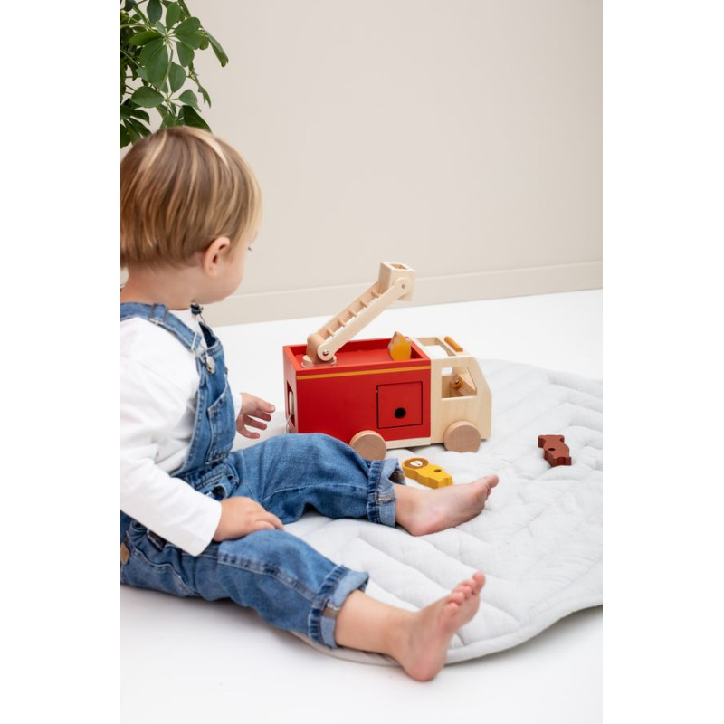 Wóz Strażacki Drewniany 