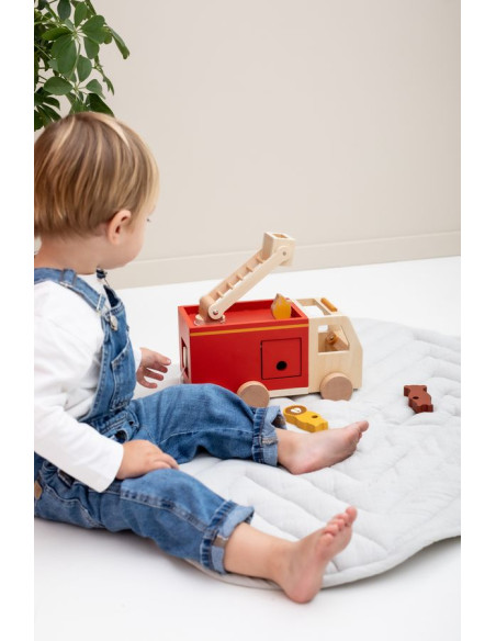 Wóz Strażacki Drewniany 