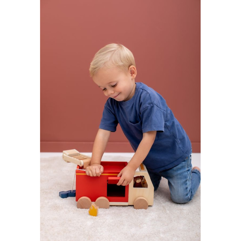 Wóz Strażacki Drewniany 