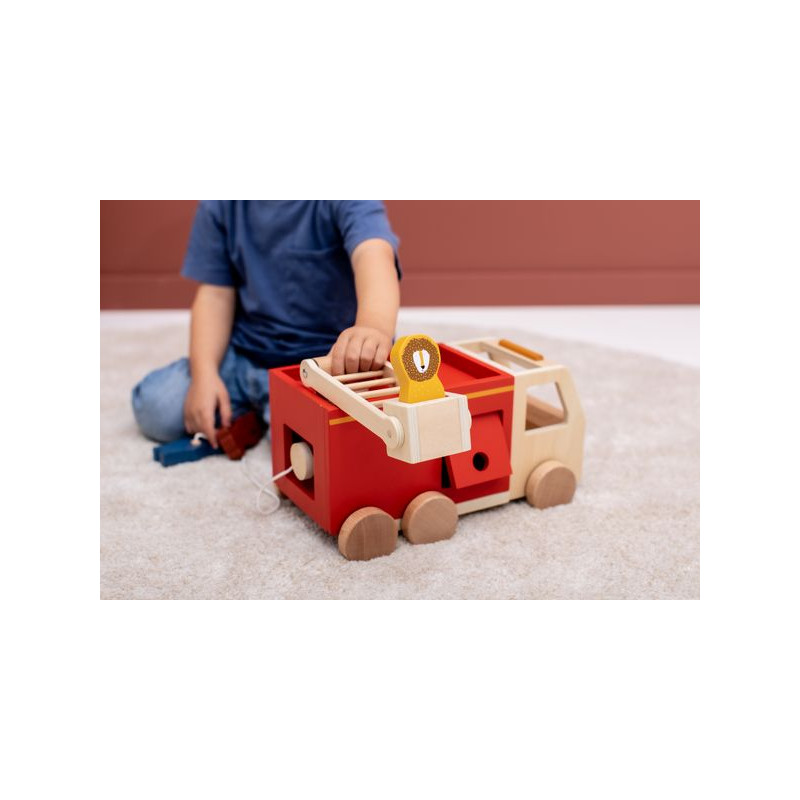 Wóz Strażacki Drewniany 