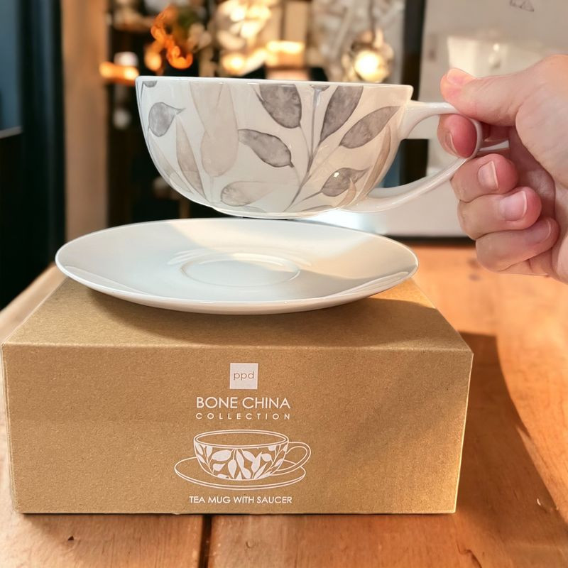 Liście Skandynawskie Filiżanka...