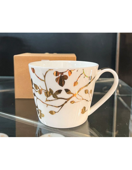 Czyste Złoto Kubek Porcelanowy 400 ml