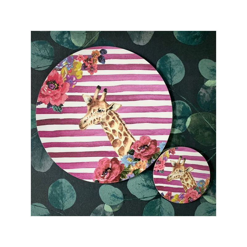 Mikasa Safari Podkładki Okrągłe 4 szt