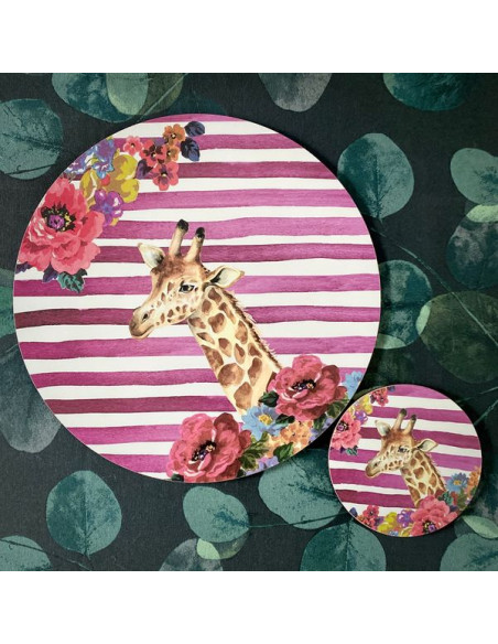 Mikasa Safari Podkładki Okrągłe 4 szt