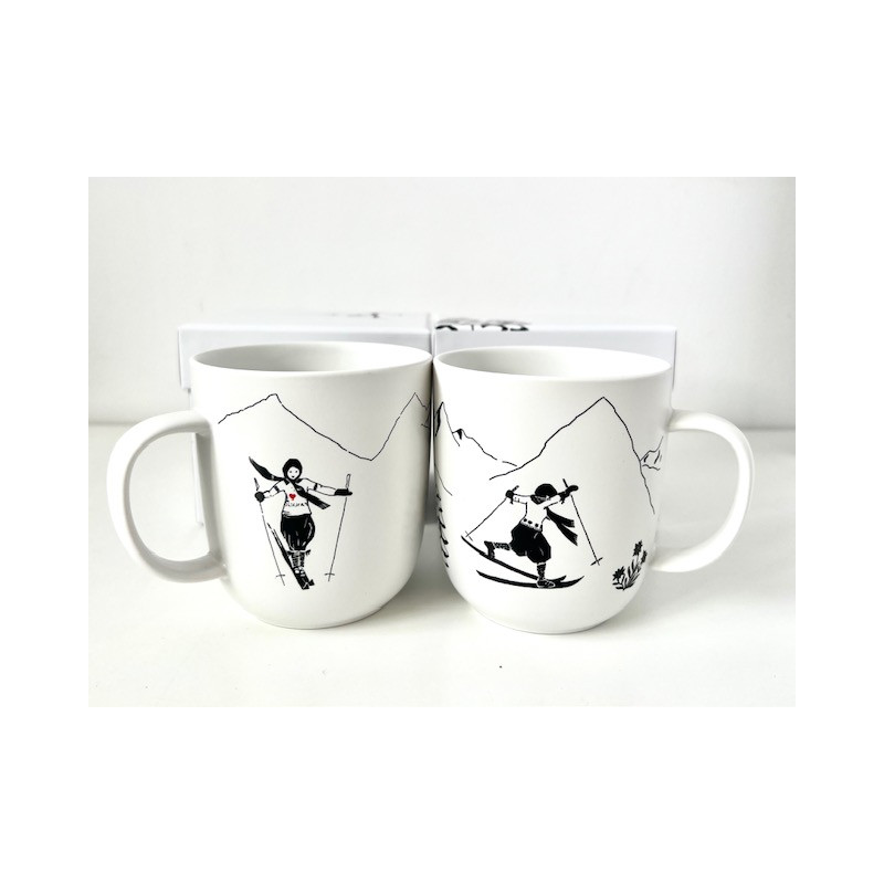 "Narciarka" Kubek Porcelanowy w...