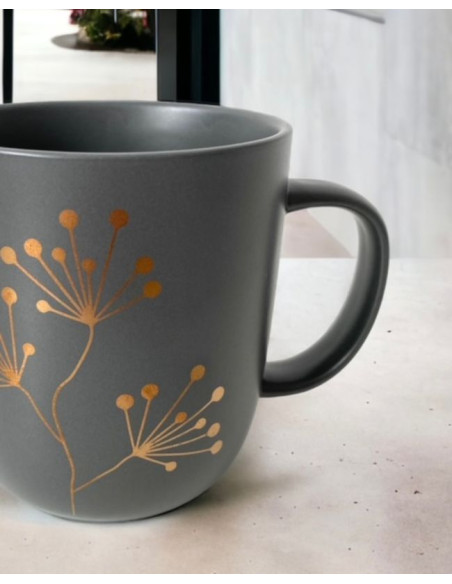 Czyste Złoto Kubek Porcelanowy w Ozdobnym Pudełku 400 ml