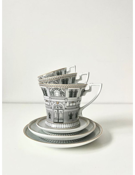 Palazzo Filiżanka Porcelanowa ze Spodkiem w Ozdobn