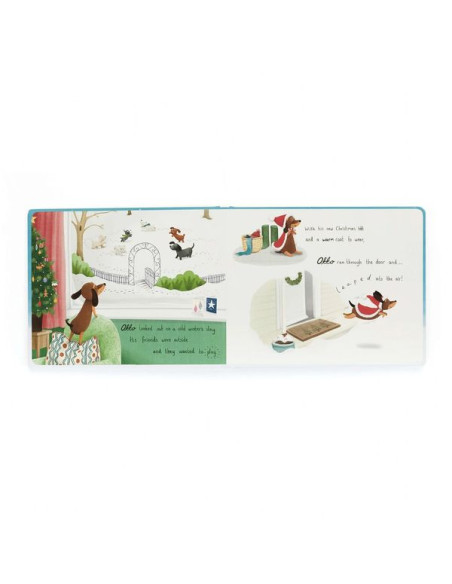 „Otto’s Snowy Christmas” Książeczka da Dzieci
