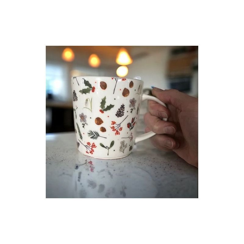 "Kwiaty, Owoce, Orzechy" Kubek...