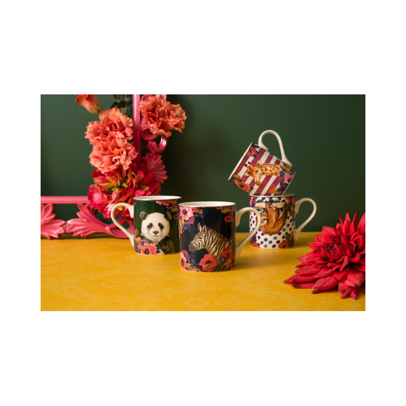 Mikasa Zebra Kubek Porcelanowy 280 ml 