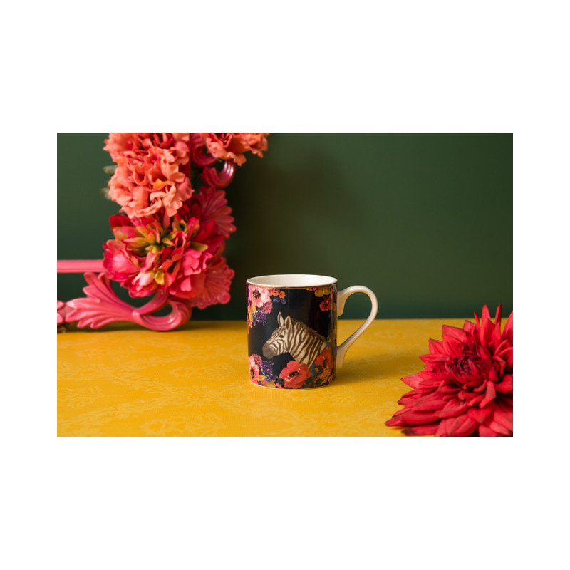 Mikasa Zebra Kubek Porcelanowy 280 ml 