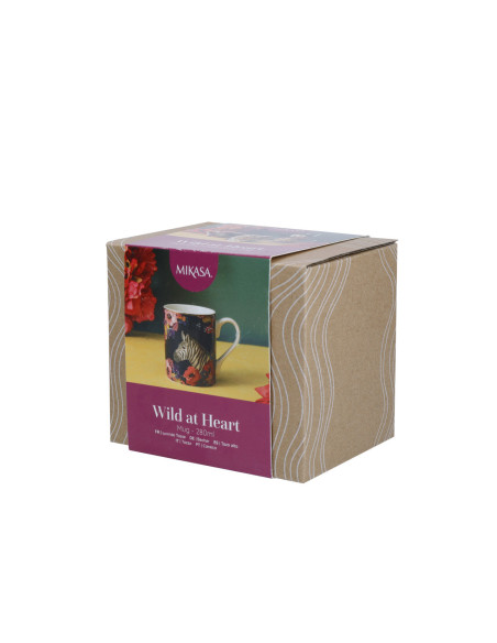 Mikasa Zebra Kubek Porcelanowy 280 ml 