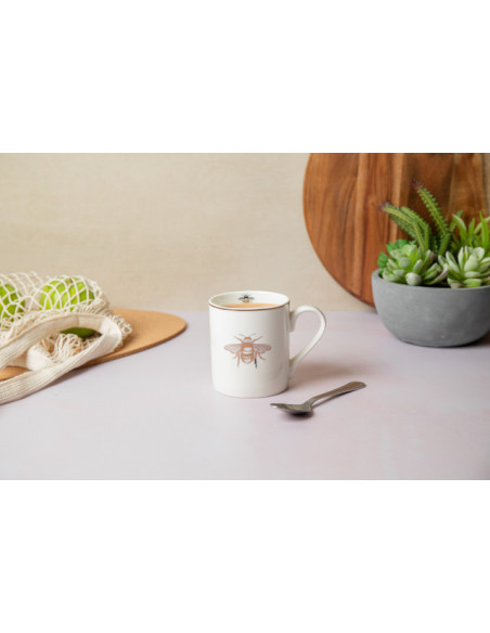 Mikasa Złota Pszczoła Kubek Porcelanowy 280 ml