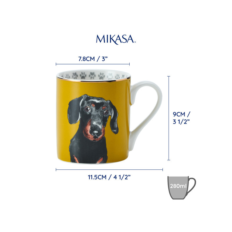 Mikasa Jamnik Kubek Porcelanowy 280 ml 